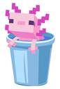 TrashyAxolotl emote for Discord