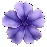 Purpleflower emote for Discord