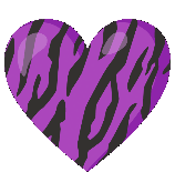 Blackpurpleheartgif emote for Discord