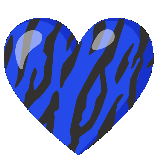 Blackdarkblueheartgif emote for Discord