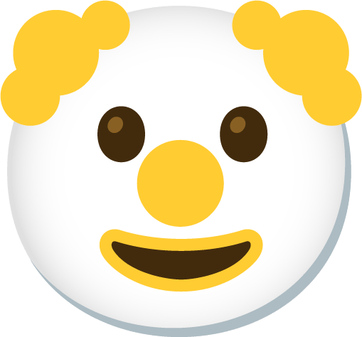 Yellowclown emote for Discord