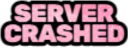 servercrashed_IDS static emote
