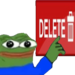 pepedeleted emote for Discord