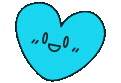 Lightblueheartx emote for Discord