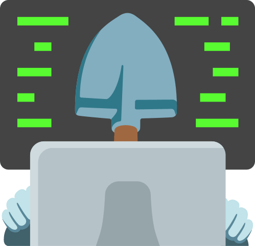 ShovelHacker static emote
