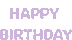Happy_birthday_lightpurple emote for Discord