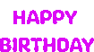Happy_birthday_purple emote for Discord