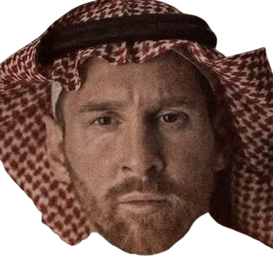 sheikh_messi_halal emote for Discord