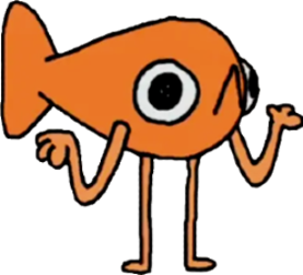 PoissonSteveSurprised emote for Discord