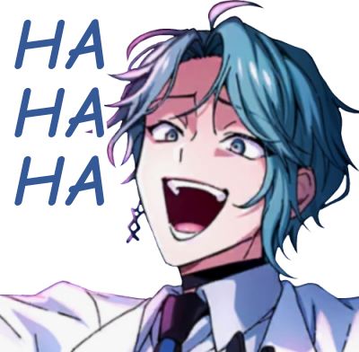 yuri_hahaha_evil_laugh emote for Discord