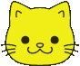 Cutecatemoji_yellow emote for Discord