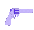 Blueheartgun emote for Discord