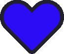 Blueheartgif emote for Discord