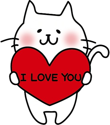 ILoveYouCat emote for Discord