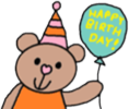 BirthdayBear emote for Discord