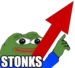 pepestonks emote for Discord