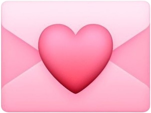 pink_heart_envelope emote for Discord