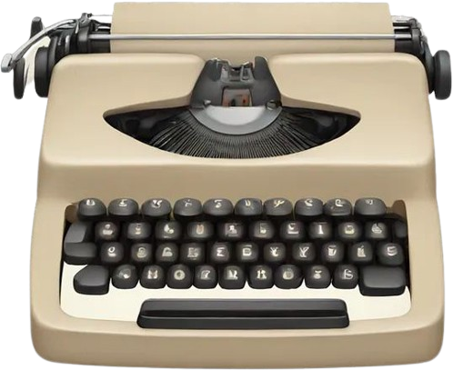 beige_typewriter emote for Discord