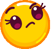 Thinkinggirlemojiface emote for Discord