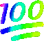 100 emote for Discord
