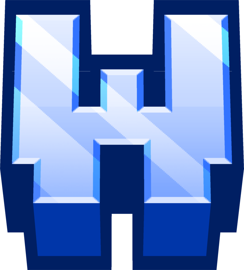 minecraft_blue_W emote for Discord