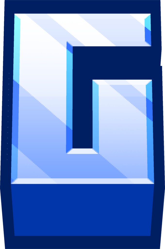minecraft_blue_G emote for Discord