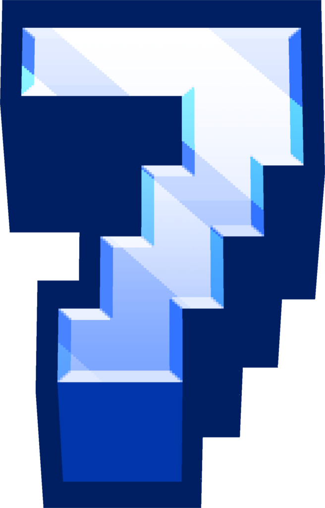 minecraft_blue_7 emote for Discord