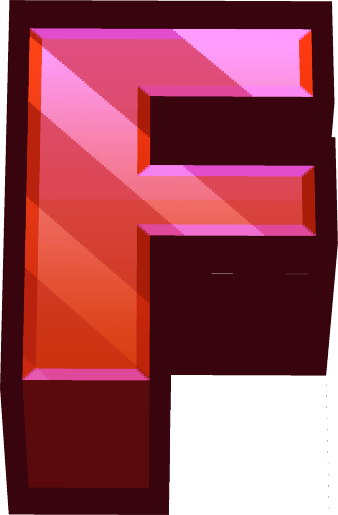 minecraft_red_F emote for Discord