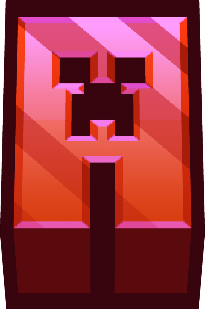 minecraft_red_A emote for Discord