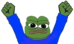 pepevictory emote for Discord