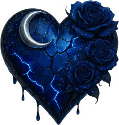 Blueheart emote for Discord