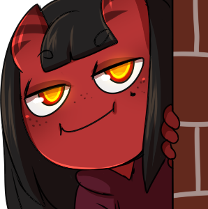 Meru_Peeking emote for Discord