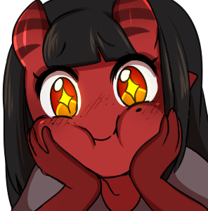 Meru_Sparkle_Eyes emote for Discord