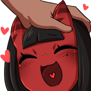 Meru_Happy_Pat emote for Discord