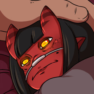 Meru_Sick_Pat emote for Discord
