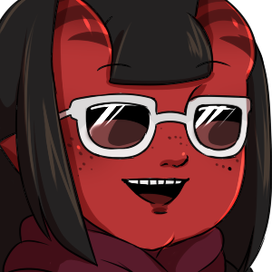 Meru_Sunglasses_Smile emote for Discord