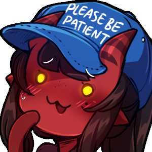 Meru_Please_Be_Patient static emote
