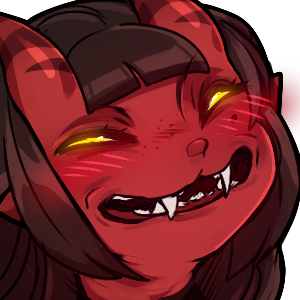Meru_Cat_Blush emote for Discord