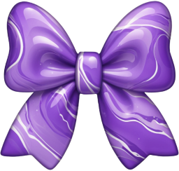 Purplemarblebow emote for Discord