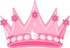 Pinkprincesscrown emote for Discord