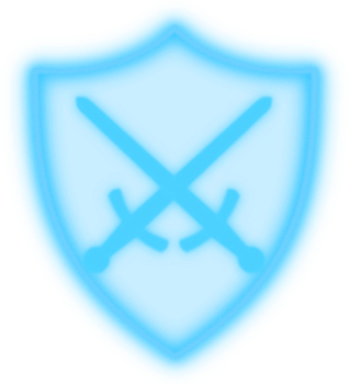 Role_Mod_Blue emote for Discord