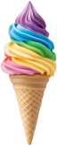 Rainbow_icecream emote for Discord