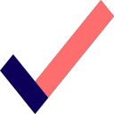 RedAndBlueCheck emote for Discord