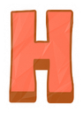 TTCLETTERH emote for Discord