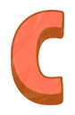 TTCLETTERC emote for Discord