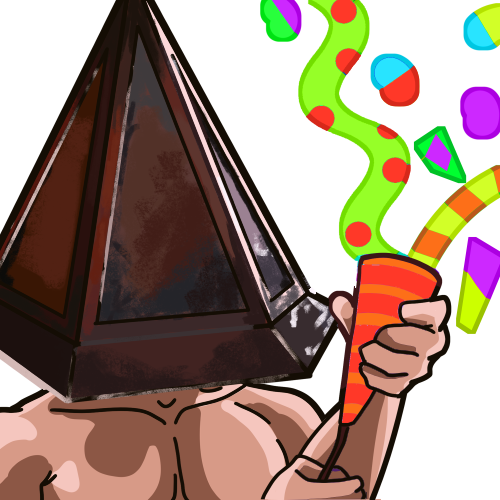 PyramidHeadParty emote for Discord