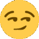 Smirk emote for Discord