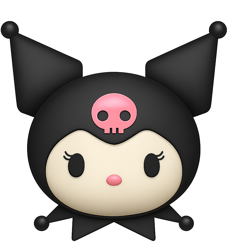 Kuromi emote for Discord