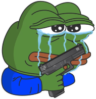 Pepe_crying emote for Discord