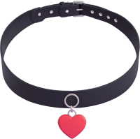 Blackchokerwithredheart emote for Discord